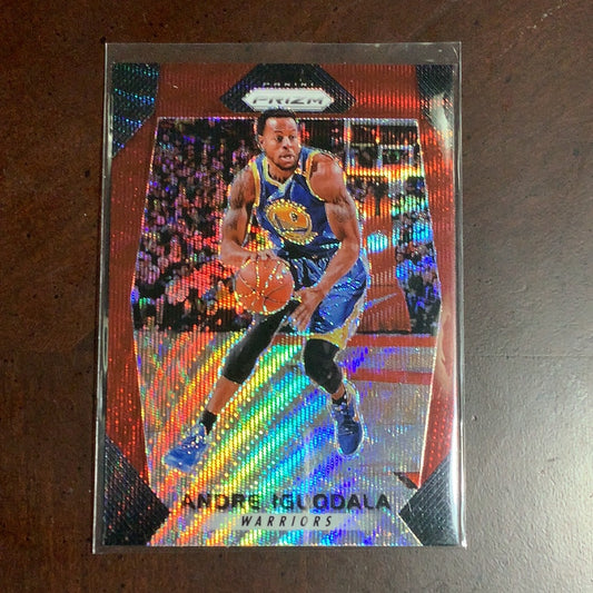 2018 Prizm Andre Iguodala Red Prizm Wave