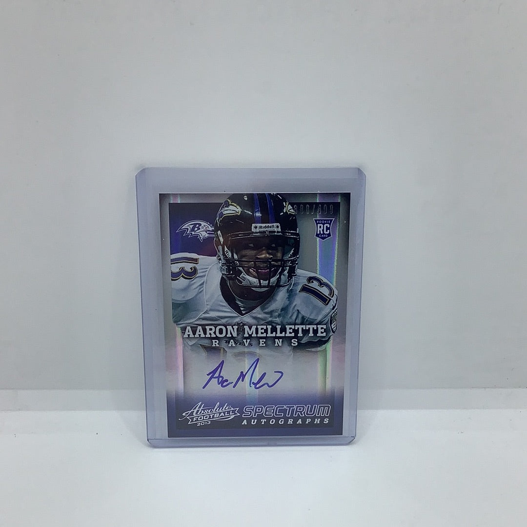 2013 Panini Absolute Auto Aaron Mellette