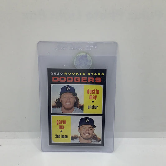 2020 Topps Dustin May/ Gavin Lux RC