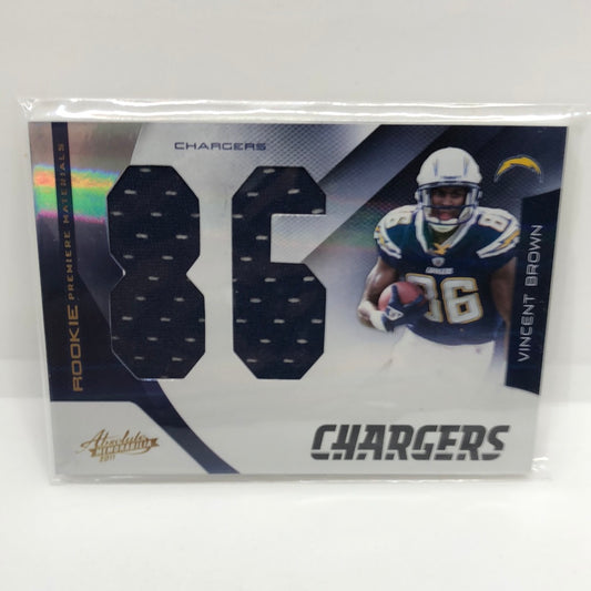 Vincent Brown 2011 Absolute Jumbo Jsy /50