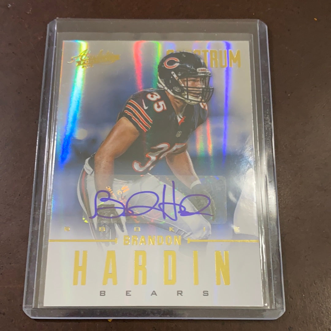 Brandon Hardin 2013 Absolute Memorbilia Autograph