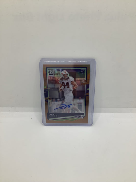2020 Donruss Colby Parkinson Holo Auto