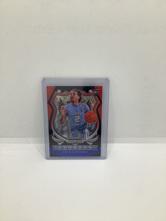 2020 Prizm Drafts Cole Anthony RC RWB Holo