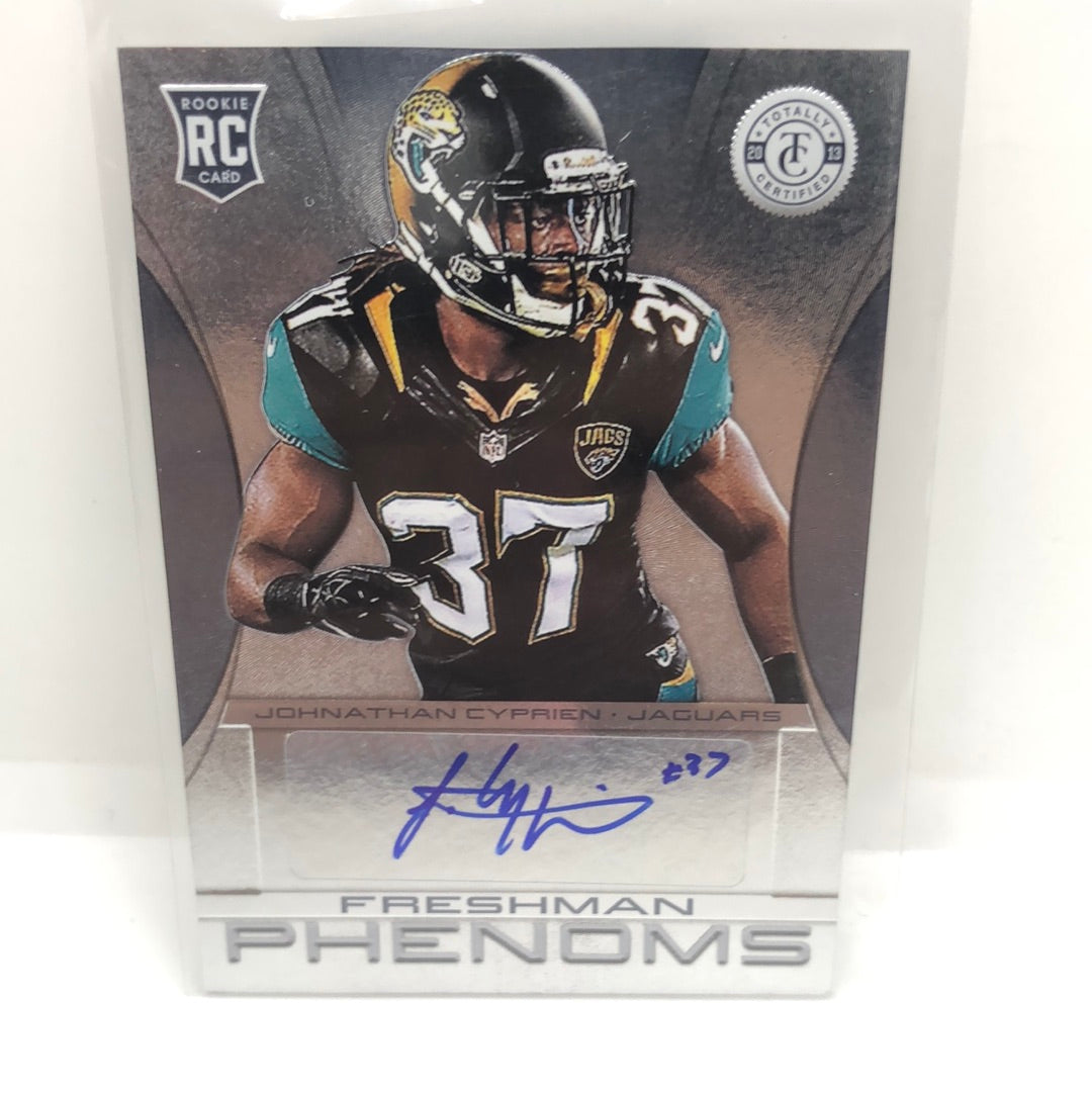 Johnathan Cyprien 2013 Totally Certified Rc Auto /499