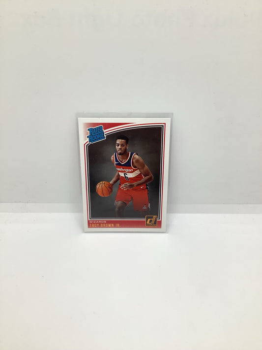 2018-19 Donruss Troy Brown Jr. RC Red