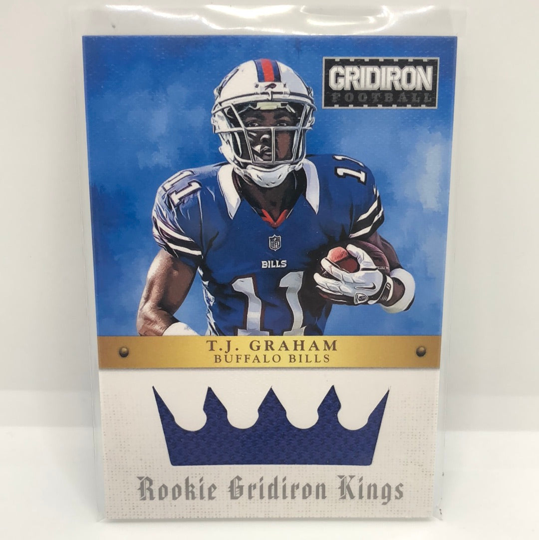 T.J. Graham 2012 Gridiron Rc Jsy /299