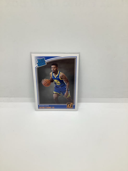 2018-19 Donruss Jacob Evans RC