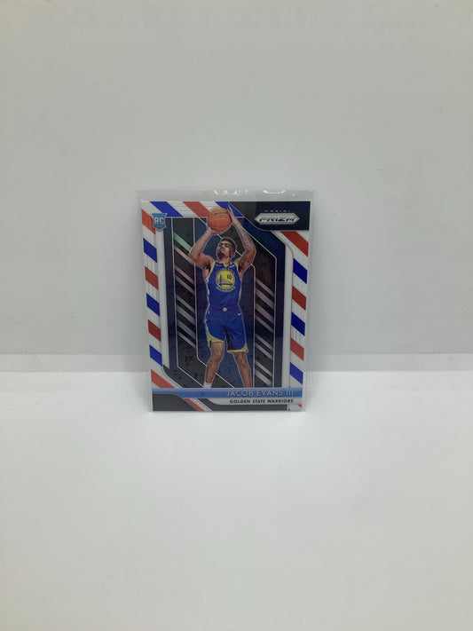 2018-19 Prizm Jacob Evans RC RWB Holo