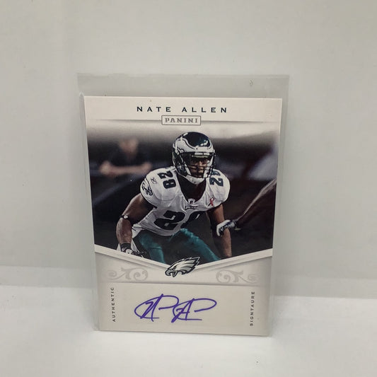Nate Allen 2012 Panini Auto