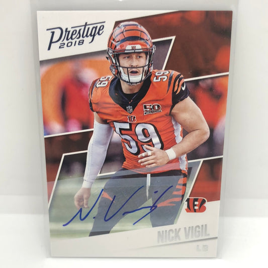 Nick Vigil 2018 Prestige Auto
