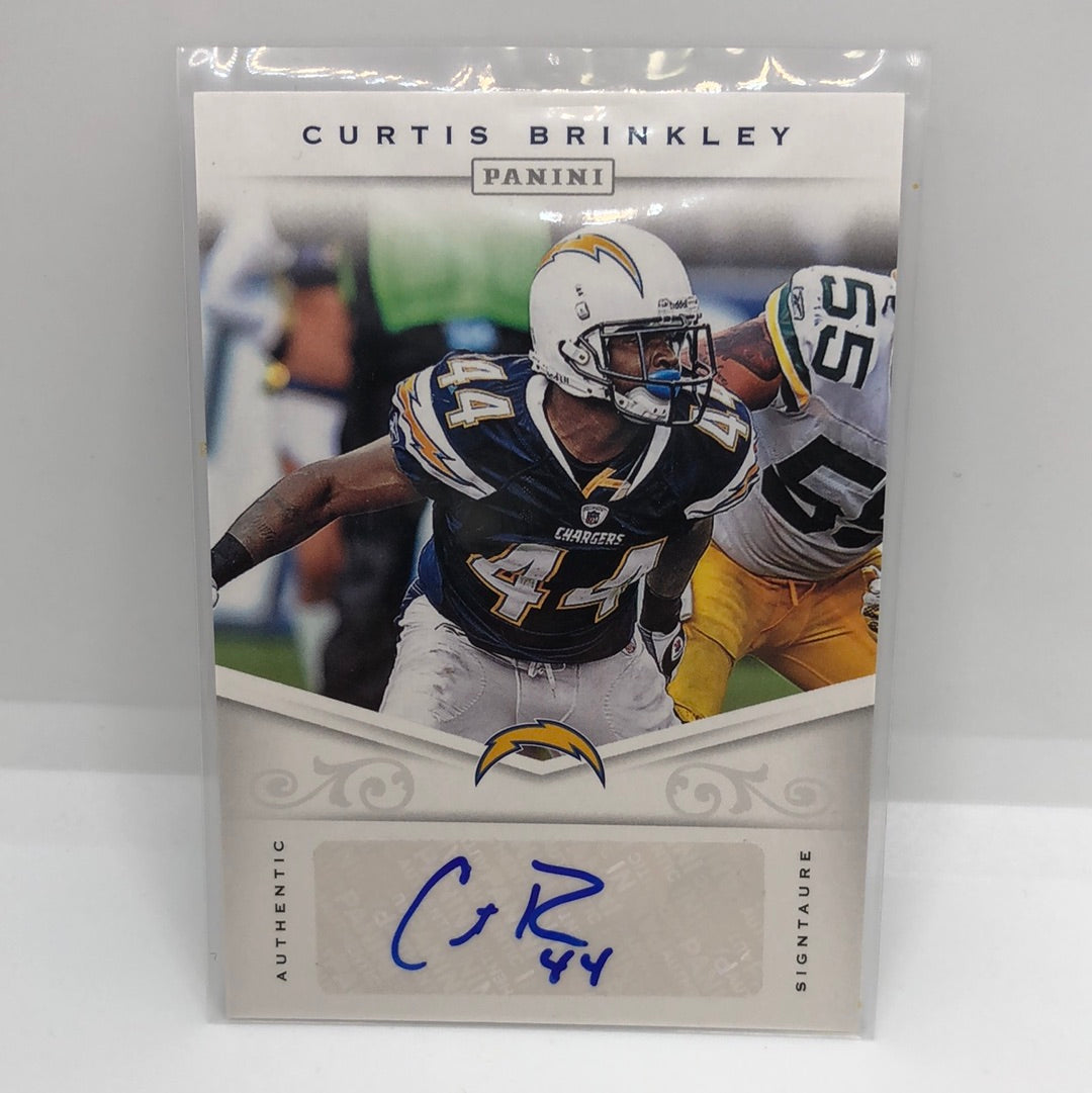 Curtis Brinkley 2012 Panini Auto