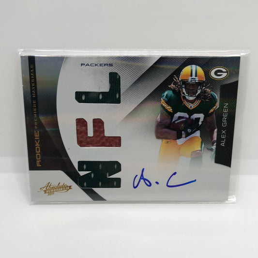 Alex Green 2011 Absolute RPM Jsy Auto /299