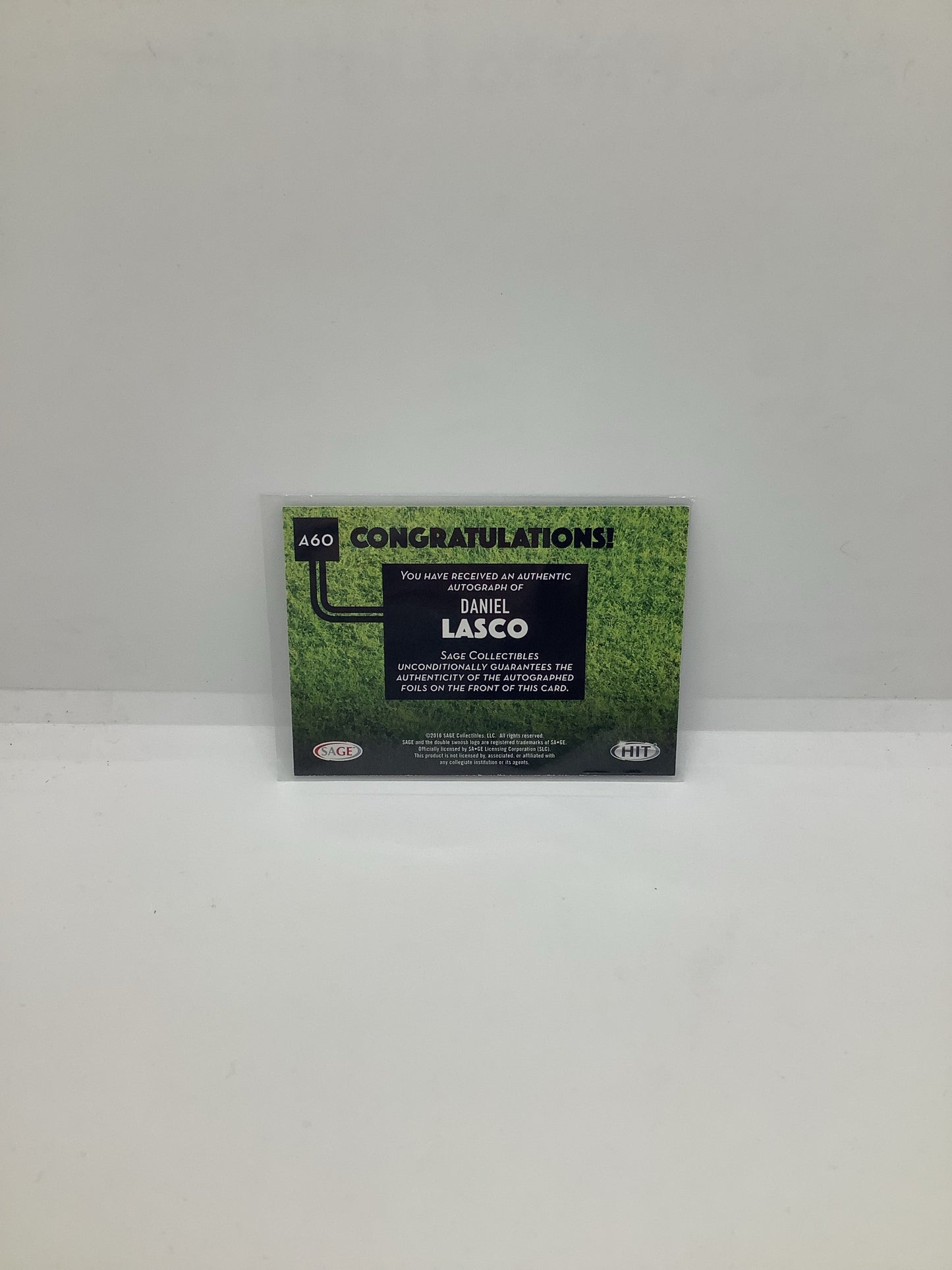 2019 Sage Hit Auto Daniel Lasco