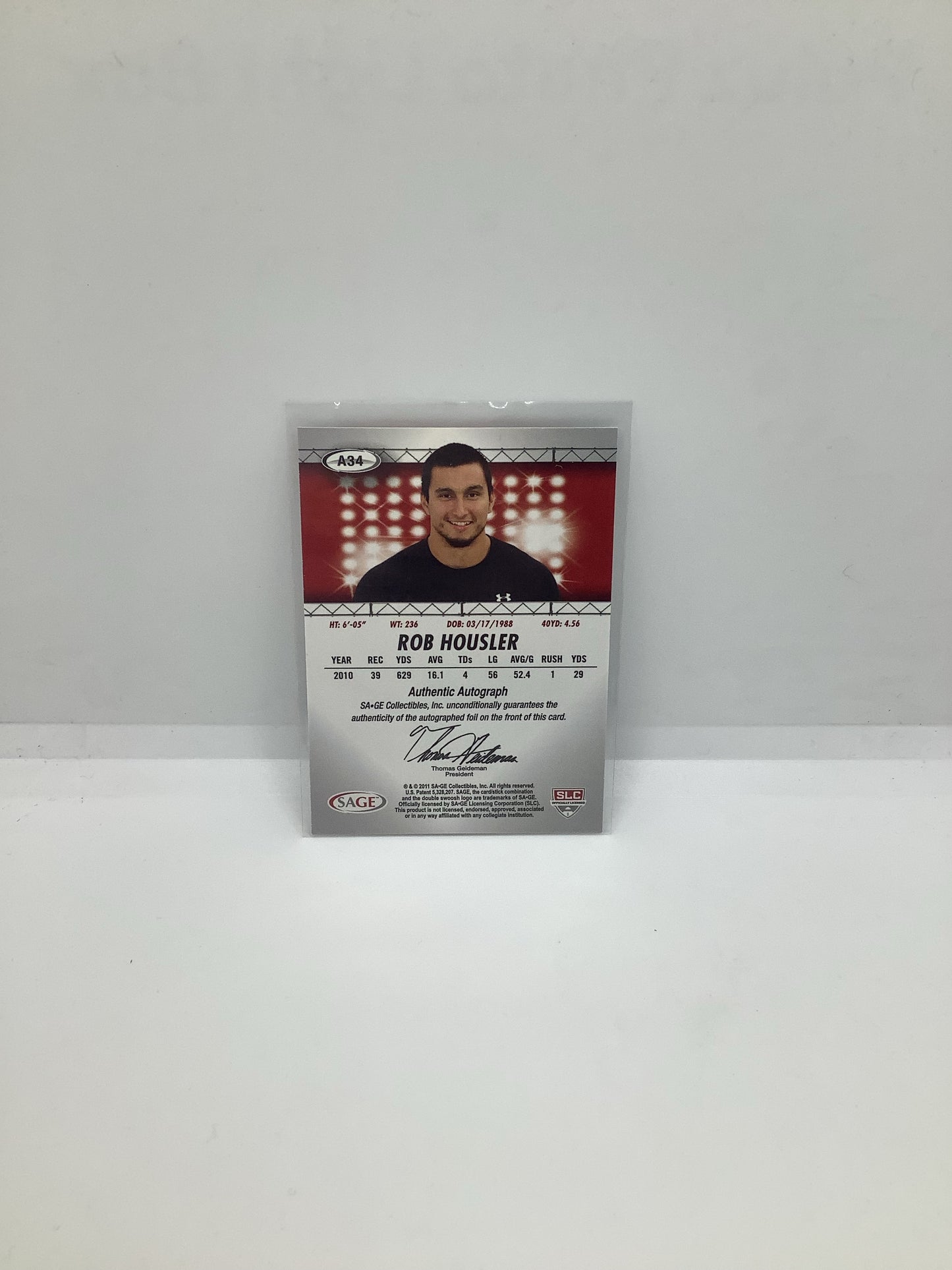 2019 Sage Hit Auto  Rob Housler
