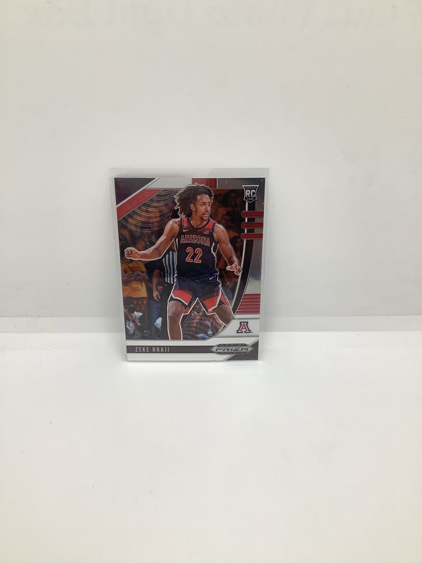 2020 Prizm Drafts Zeke Nnaji RC Red