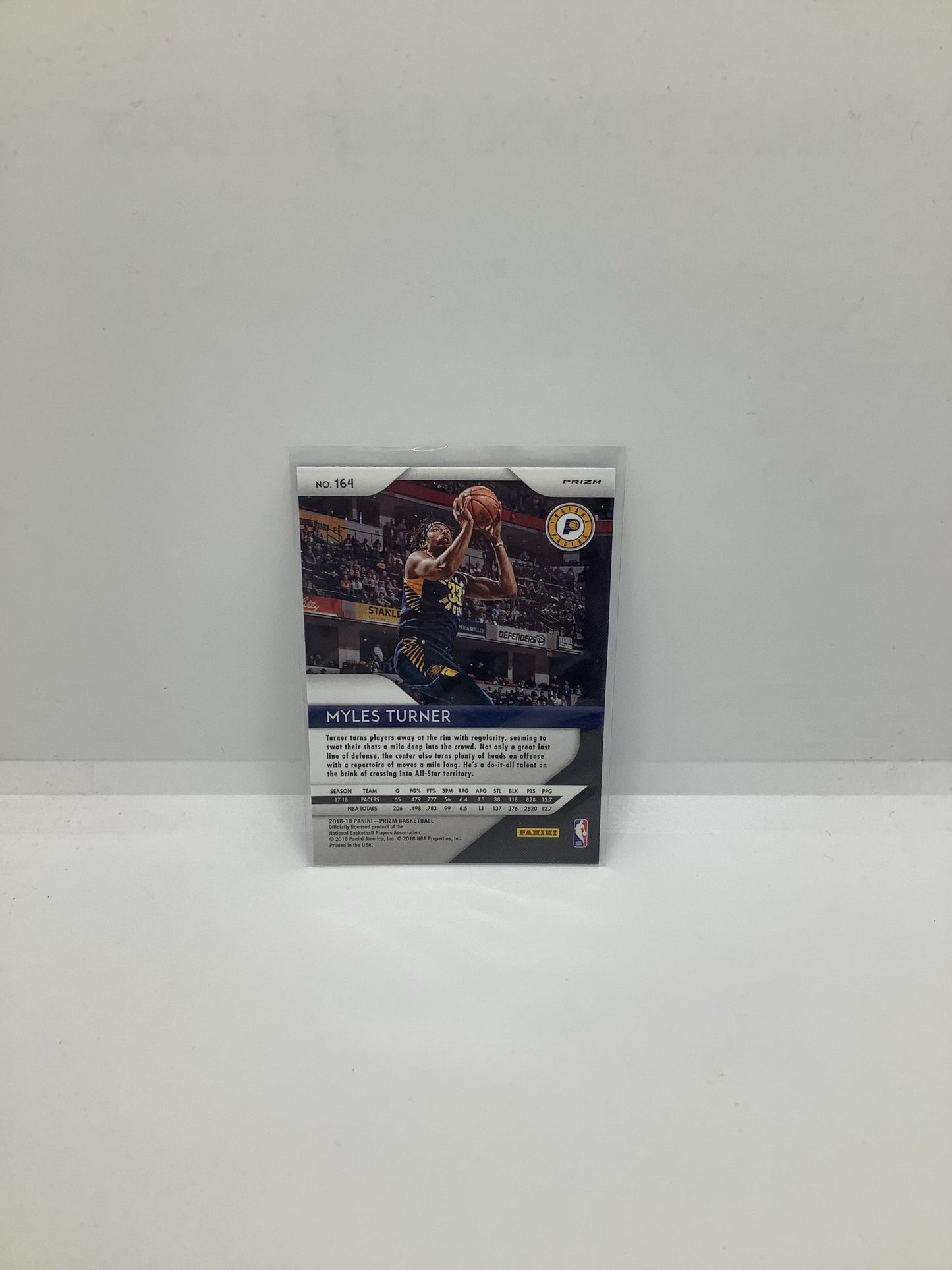 2018-19 Prizm Myles Turner Holo