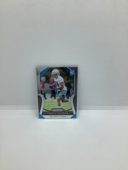 2019 Prizm Travis Fulgham RC Blue