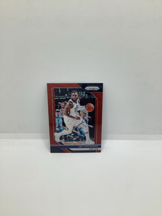 2018-19 Prizm Jae Crowder Red Blue Holo