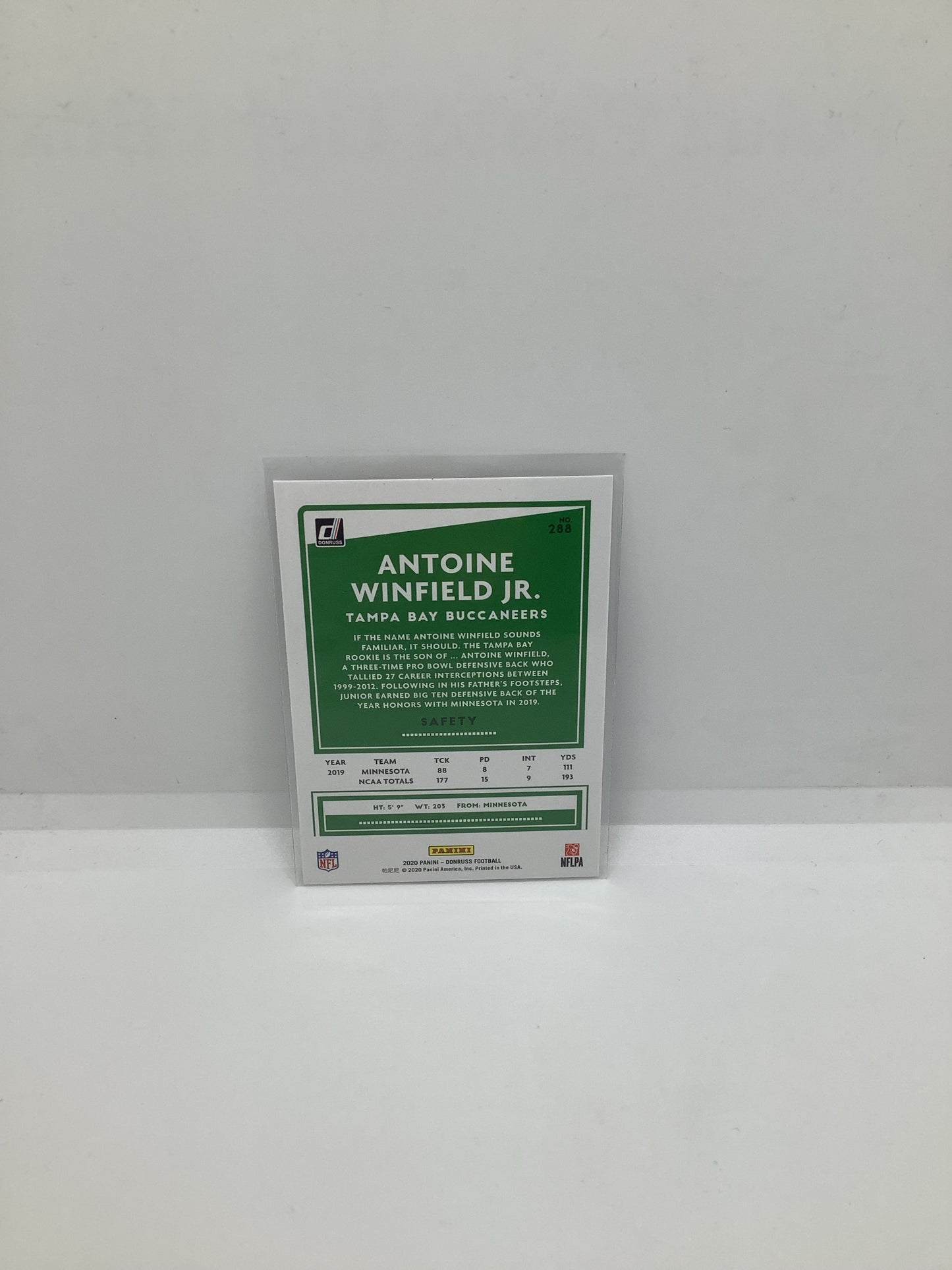 2020 Donruss Antoine Winfield Jr. RC Red