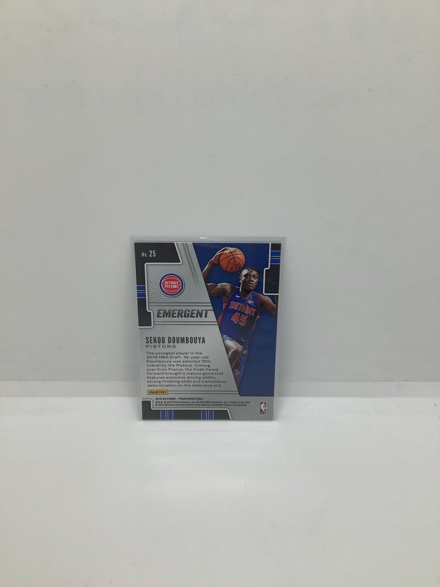 2019-20 Prizm Sekou Doumbouya Blue