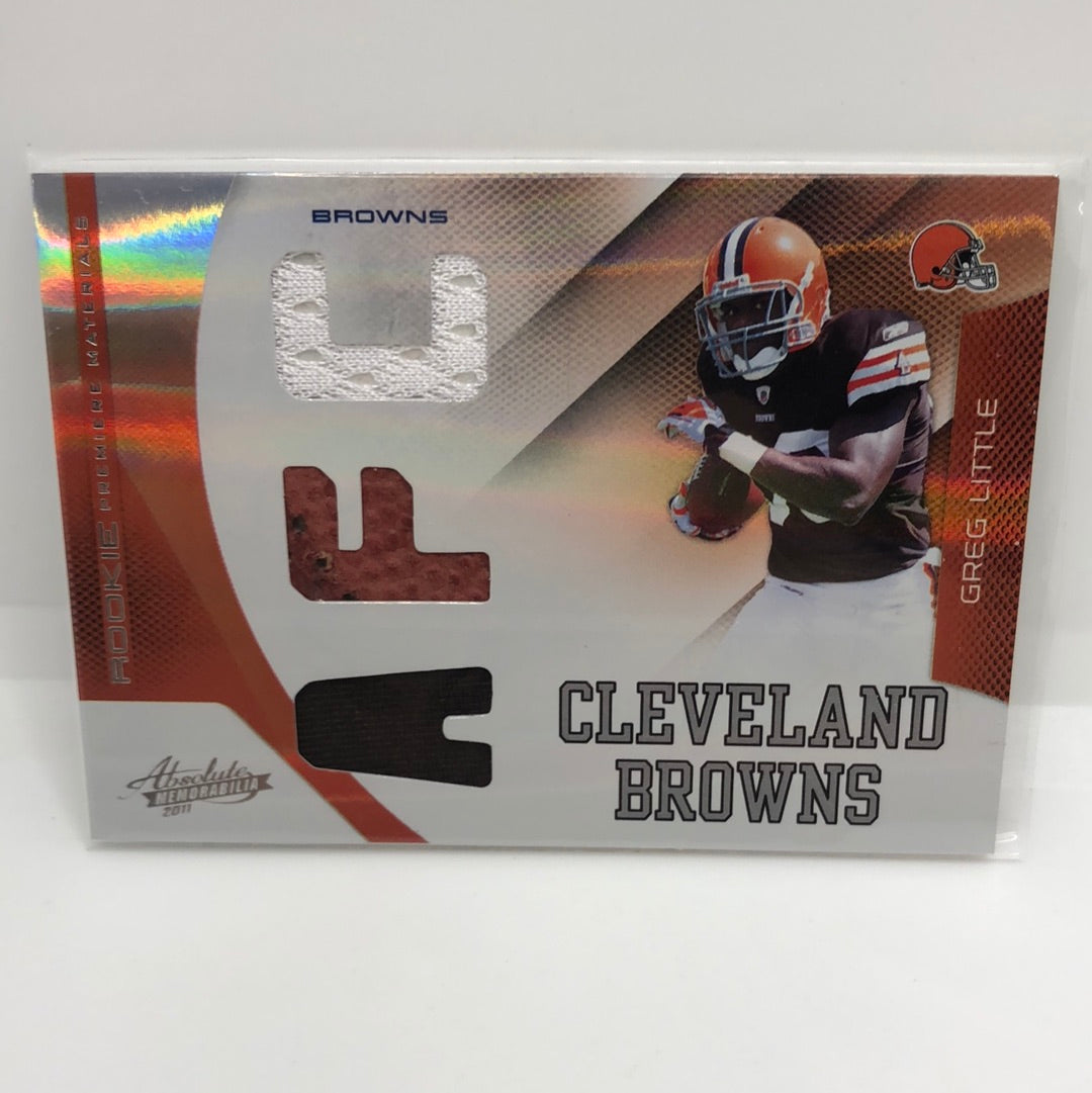 Greg Little 2011 Absolute RPM Jsy /99