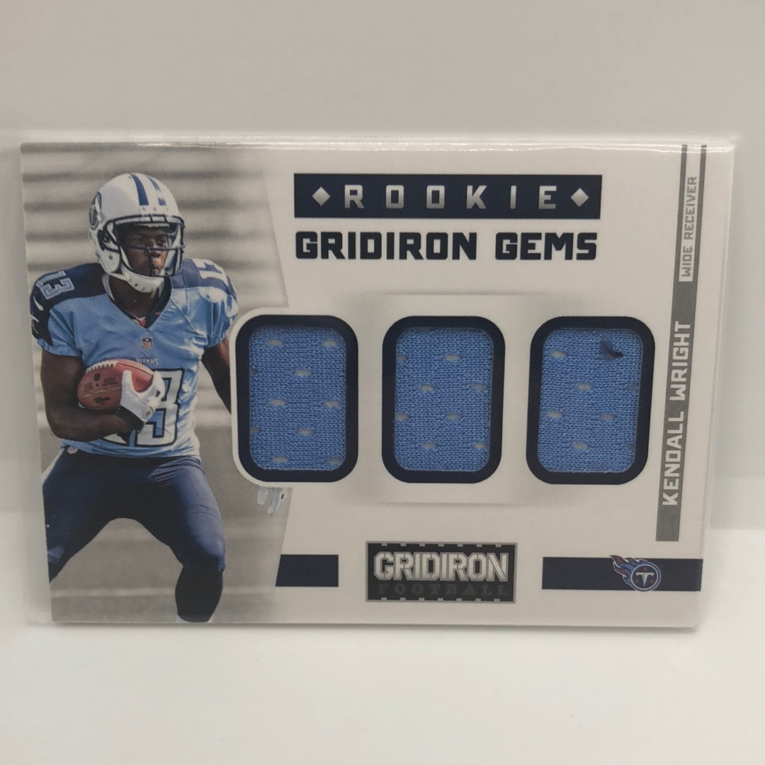 Kendall Wright 2012 Gridiron Triple Jsy /199