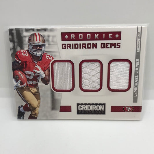 LaMichael James 2012 Gridiron Gems Jsy /199