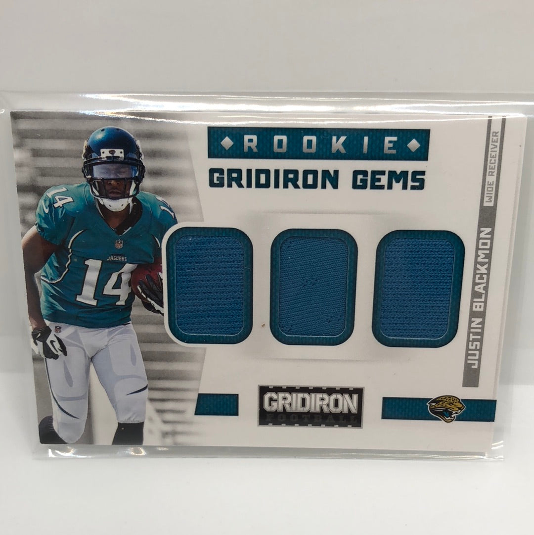 Justin Blackmon 2012 Gridiron Gems Jsy /199