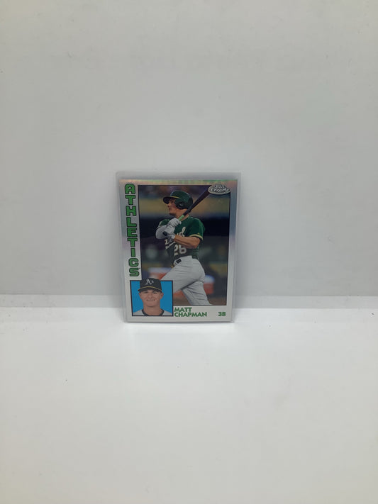2019 Topps Chrome Refractor Matt Chapman
