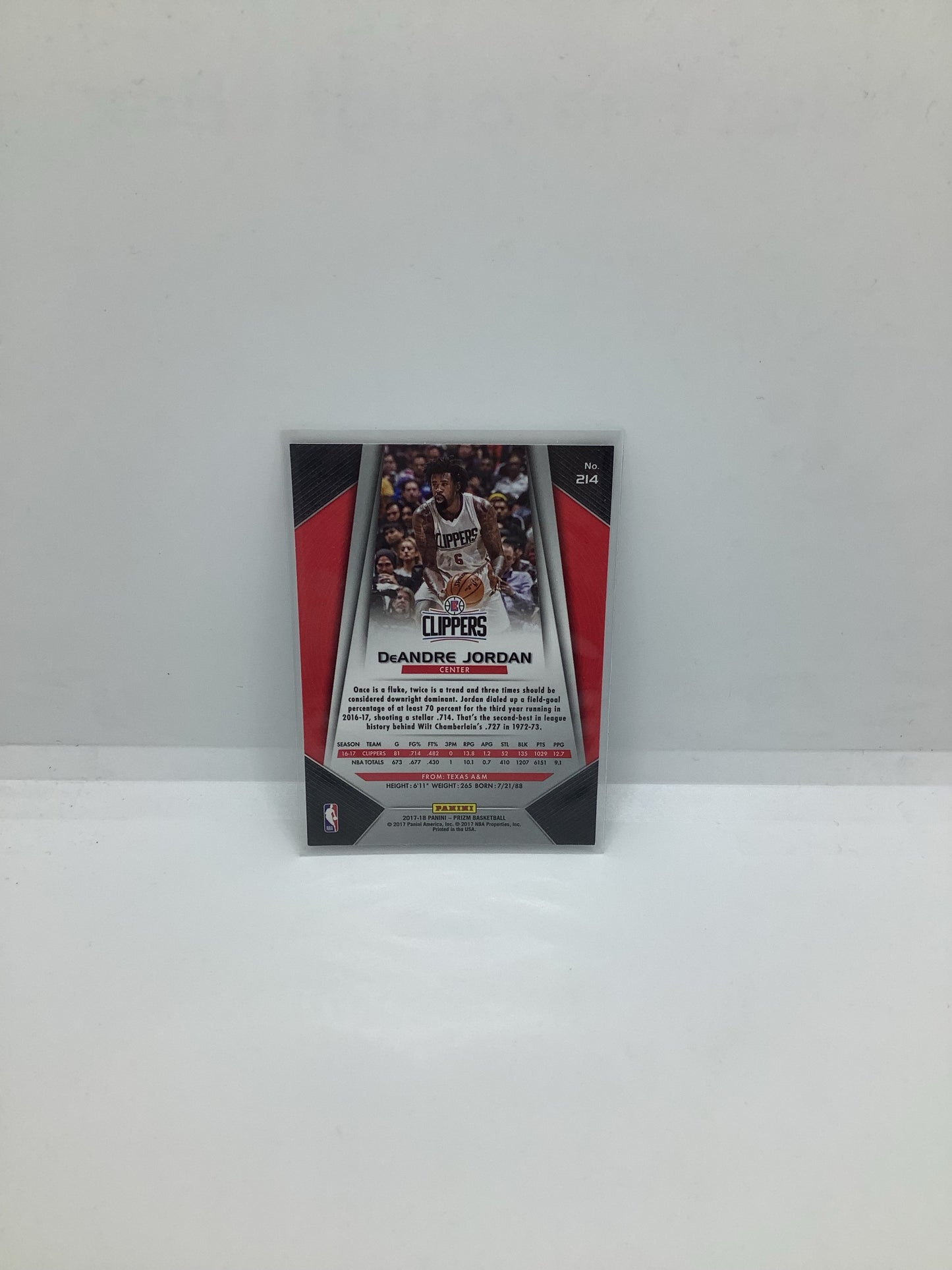 2017-18 Prizm DeAndre Jordan
