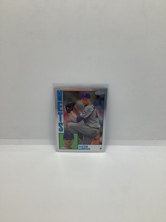2019 Topps Chrome Refractor Jacob DeGrom