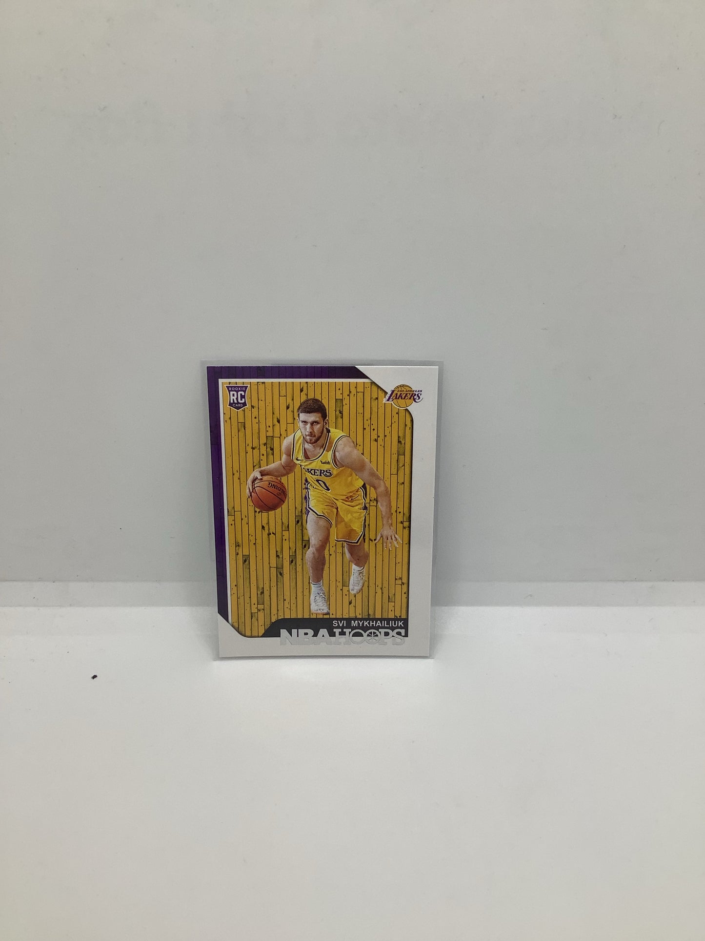 2018-19 Hoops Svi Mykhailiuk RC Yellow Purple