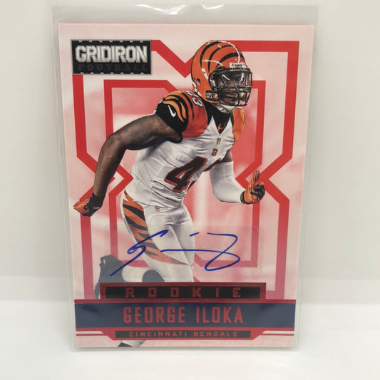 George Iloka 2012 Gridiron Rc Auto /499