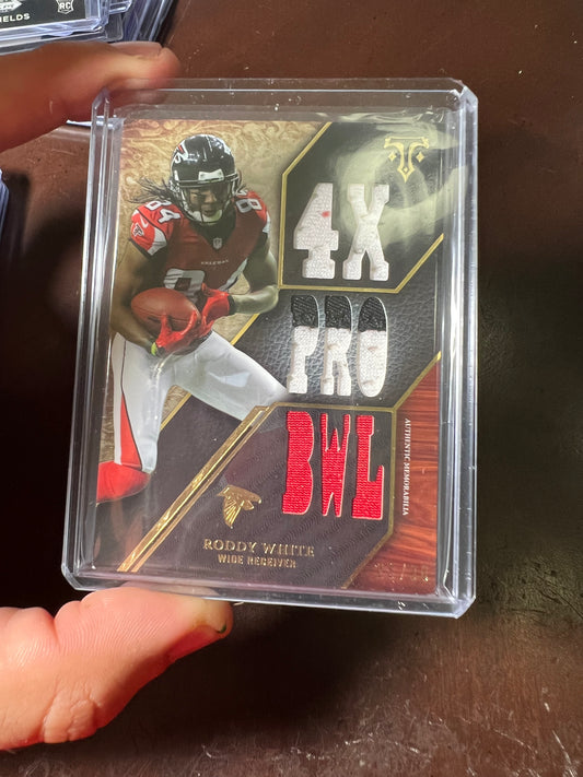 2017 Topps Triple Threads Roddy White Triple Patch /36
