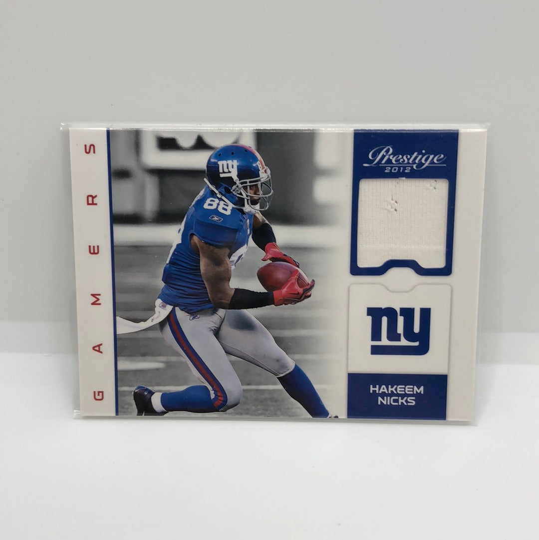 Hakeem Nicks 2012 Prestige Gamers Jsy