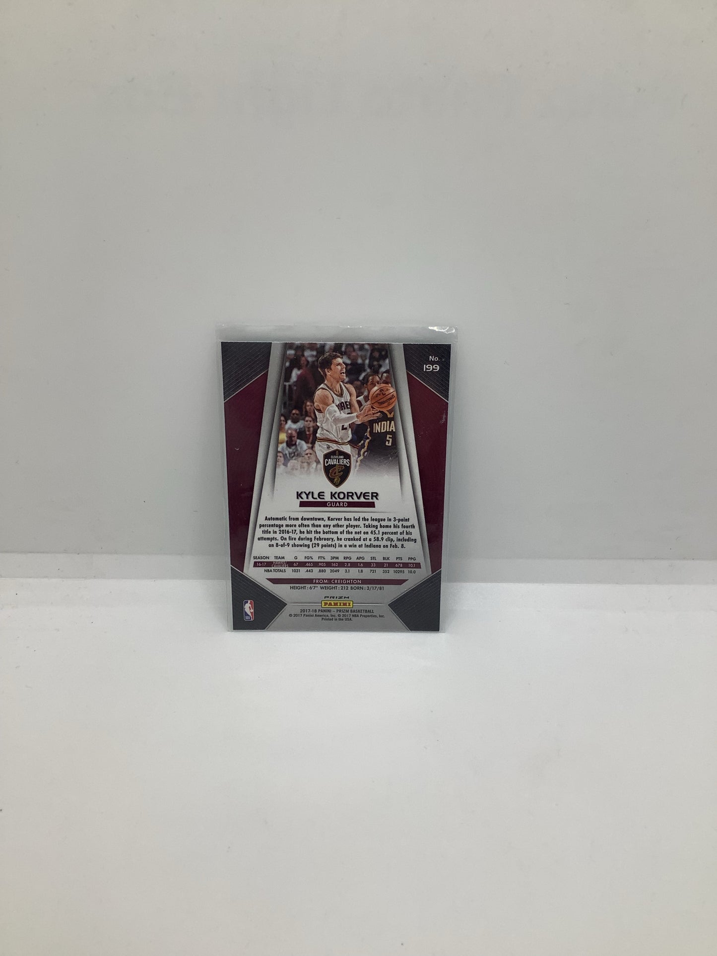 2017-18 Prizm Kyle Korver Green Holo