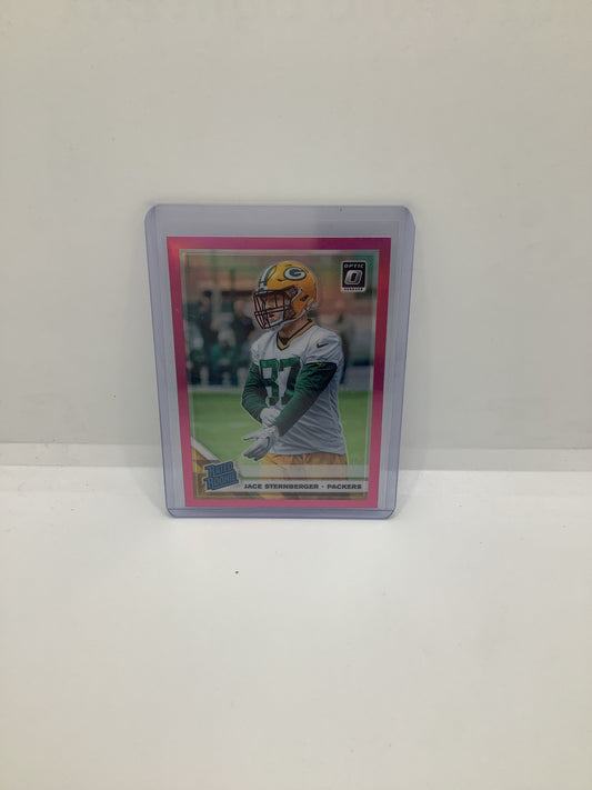 2019 Donruss Optic Jace Sternberger RC Pink