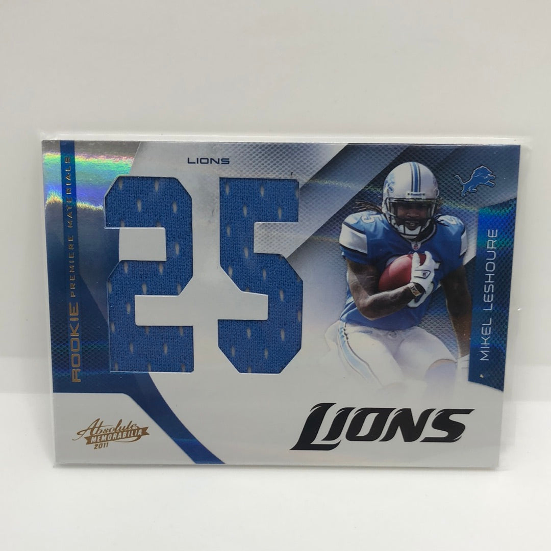 Mikel Leshoure 2011 Absolute RPM Jsy /50