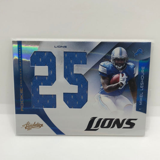 Mikel Leshoure 2011 Absolute RPM Jsy /50