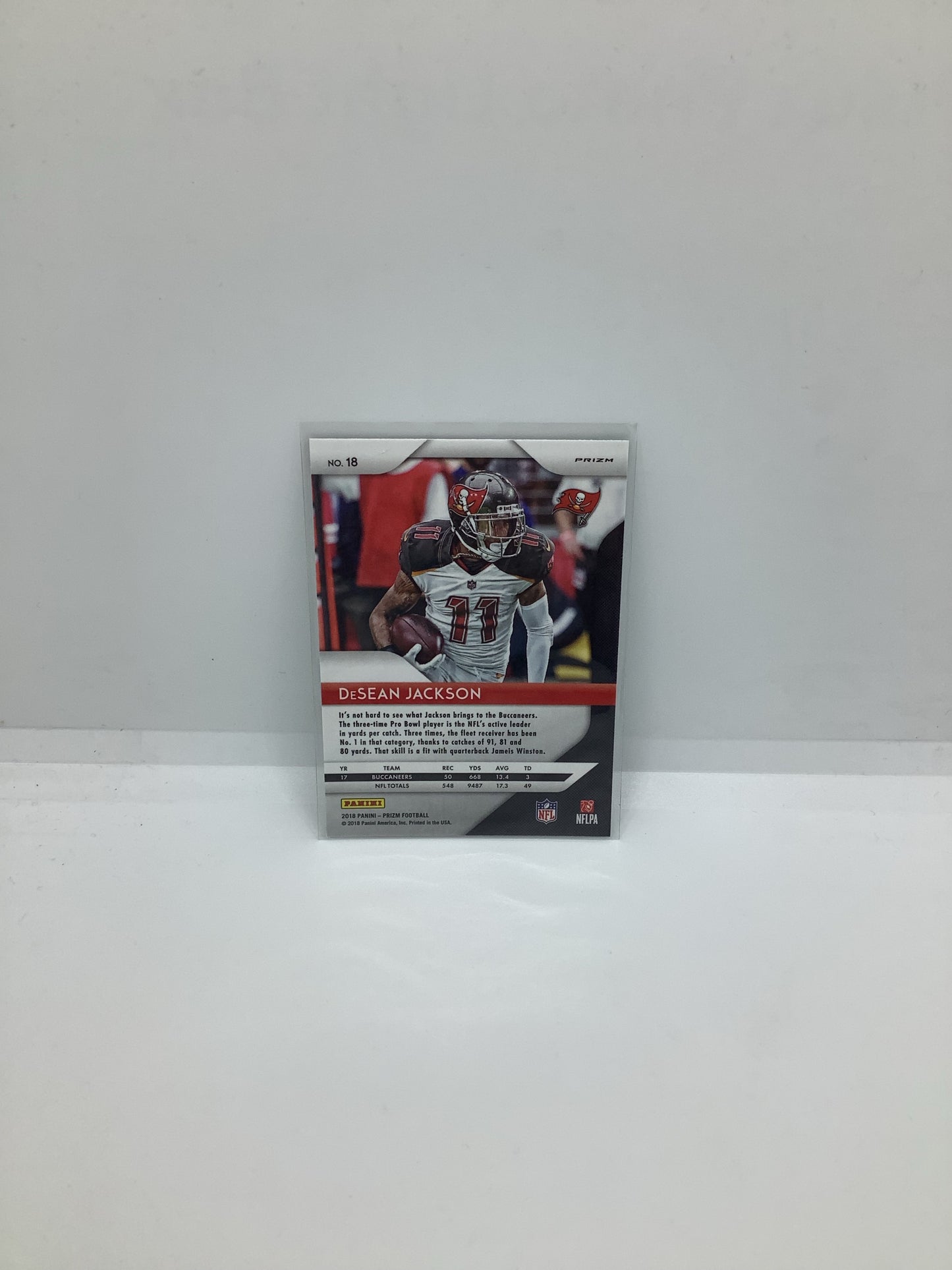 2018 Prizm DeSean Jackson Green Holo