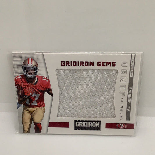 A.J Jenkins 2012 Gridiron Gems Jsy Rc /99