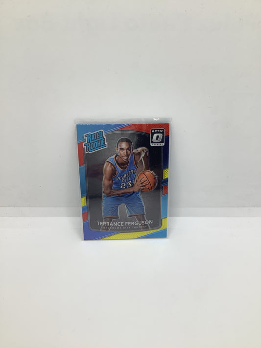 2017-18 Donruss Optic Terrance Ferguson RC Red Yellow Blue