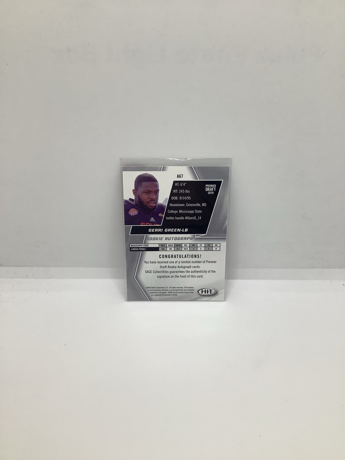 2019 Sage Hit Auto Gerri Green