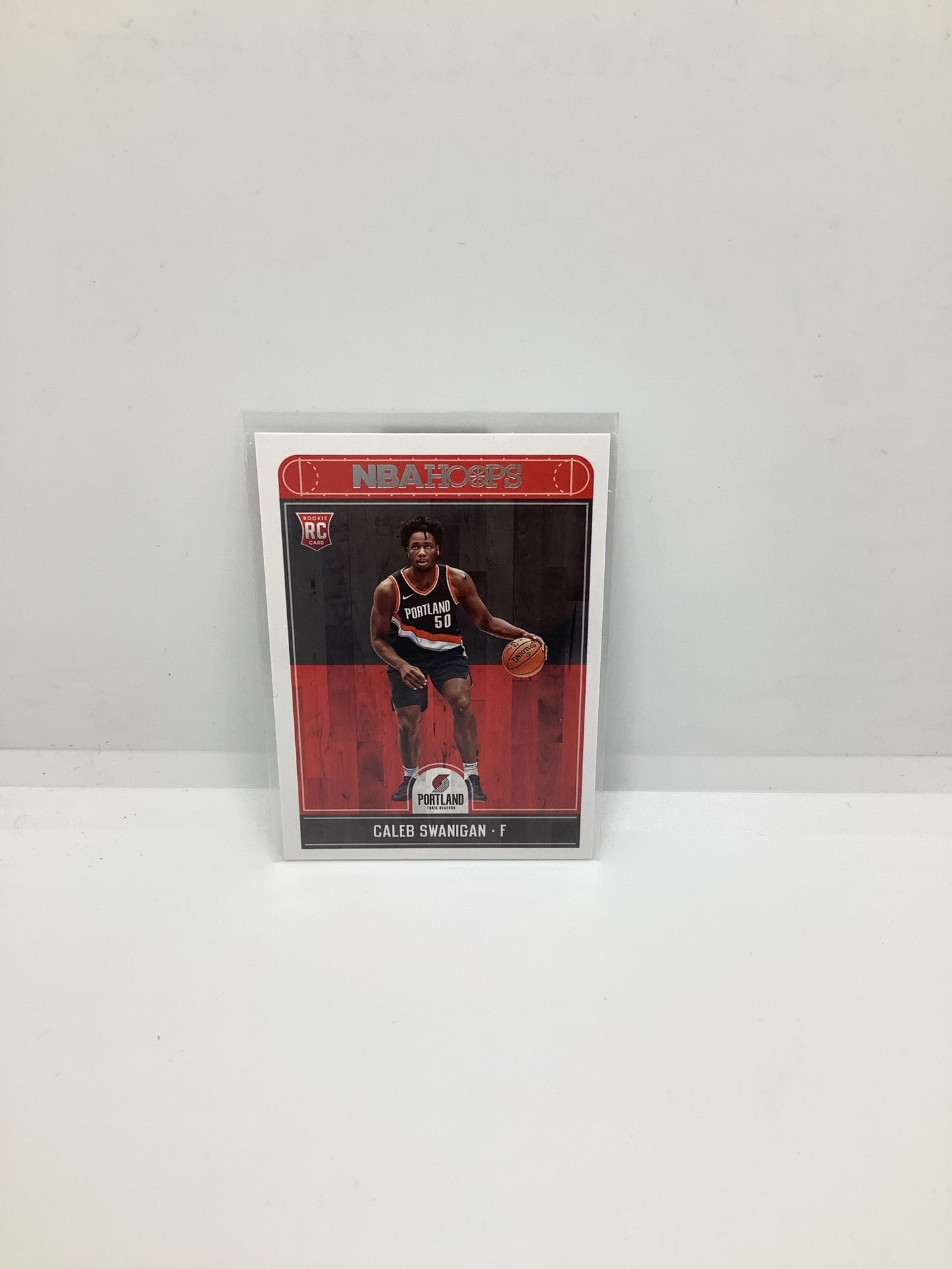 2017-18 Hoops Caleb Swanigan RC Red