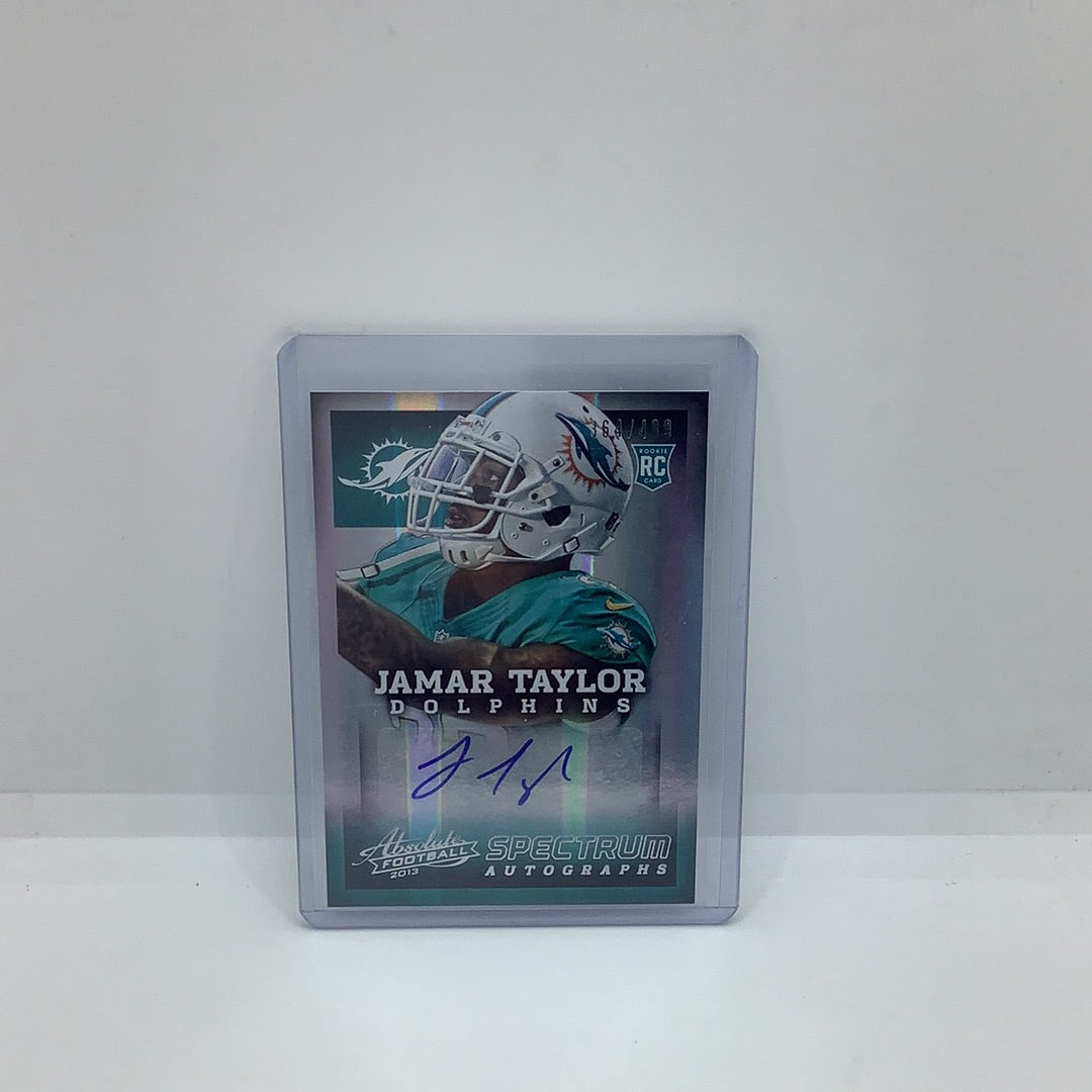 2013 Panini Absolute Auto Jamar Taylor