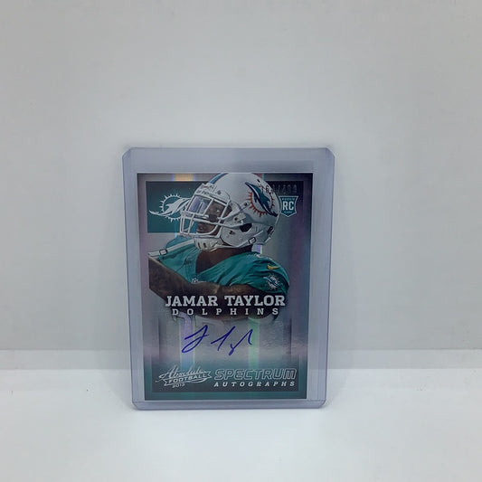 2013 Panini Absolute Auto Jamar Taylor