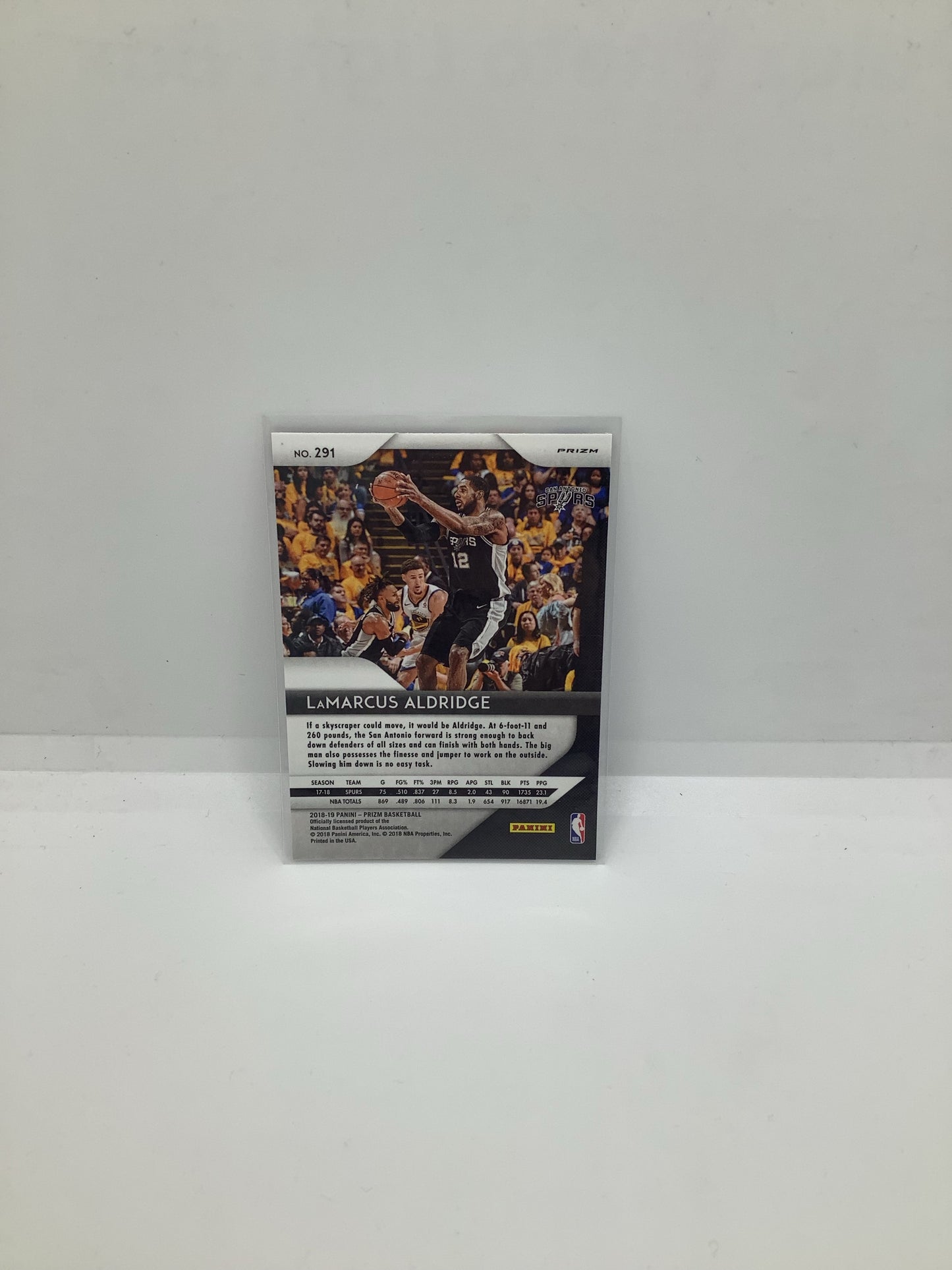 2018-19 Prizm LaMarcus Aldridge RWB Holo