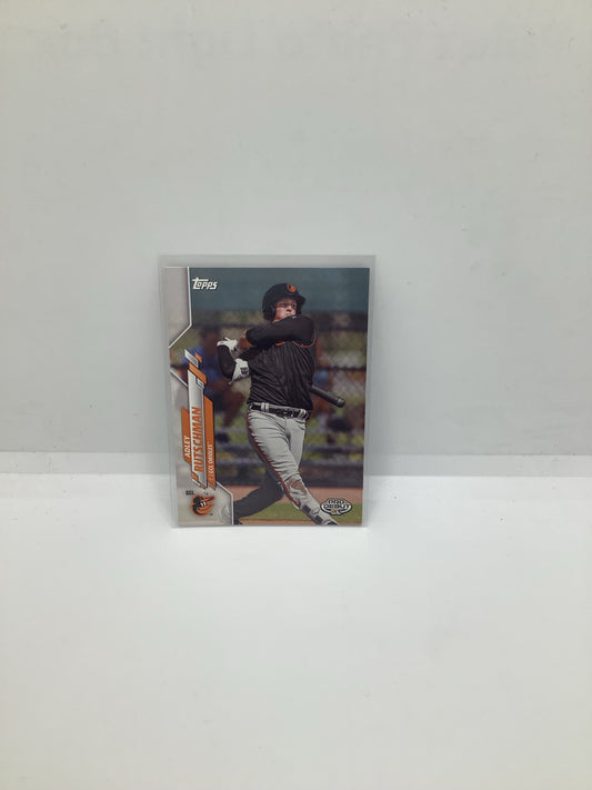 2020 Topps Adley Rutschman Orange