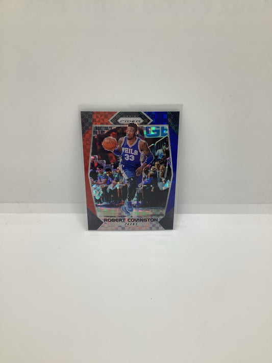 2017-18 Prizm Robert Covington Red Blue Holo
