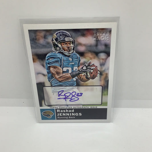 Rashad Jennings 2010 Topps magic Autograph